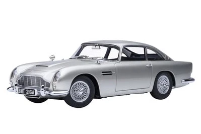 AUTOart 1:18 Aston Martin DB5 007 James Bond Goldfinger Diecast Model Car 70296 - Immagine 1 di 4