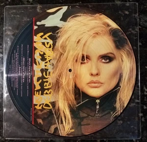 Blondie Debbie Harry 1986 PICTURE DISC French Kissin' Dance/ Dub CHSP 12 3066 NM - Picture 1 of 2
