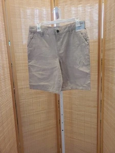 Cat Jack Boys Sz 16 Beige Flat Front Adjustable Waist At The Knee Stretch - Picture 1 of 12