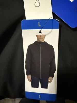 ¡NUEVO CON ETIQUETAS! Calvin Klein Cortavientos Hombre, Resistente a la Lluvia Negro M/L  Foto 1 de 4