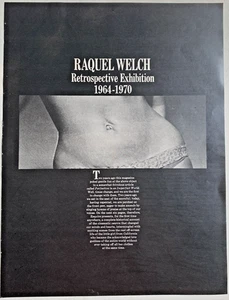 Raquel Welch Retrospective 1961- 1970 Esquire Magazine Article - Picture 1 of 7