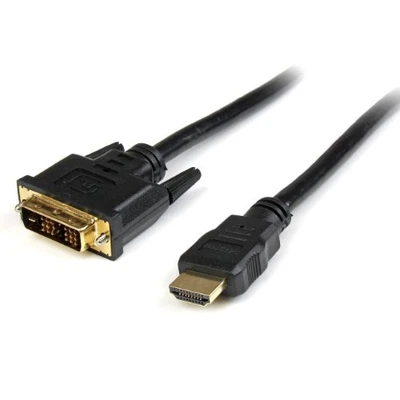 Cable HDMI a DVI StarTech - 6 pies / 2 m - Cable HDMI a DVI-D - Monitor HDMI Foto 1 de 4