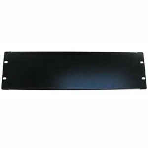 3U 19" Blank Plate Network Server Rack Mount Panel Thick Filler Spacer Black - Picture 1 of 1