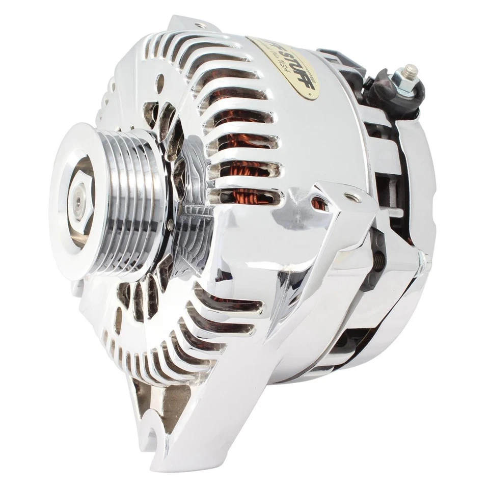 Tuff Stuff 7773AP 4.6L Fits Ford Alternator, 150 Amp, Polished Foto 1 de 4