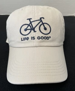Life Is Good - Antidepressant Bike Chill Cap Ivory One Size NWT - Picture 1 of 7
