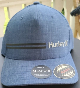 S/M Hurley H2O-Dri Line Up Hat - Blue - New S/M - Picture 1 of 5