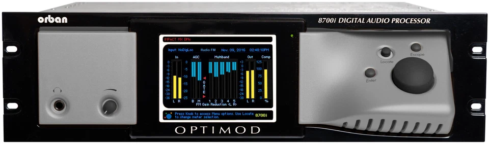 ** SALE PRICE $9,700.00 USD ** READ DESCRIPTION** ORBAN Optimod 8700 i FM + HD - Image 1 of 4
