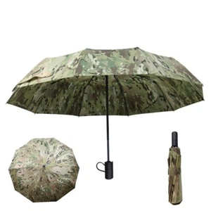 Full-Automatic Umbrella Tactical Folding Umbrella Sunshade Nylon Anti-Infrared - Picture 1 of 19