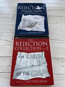 The Rejection Collection Vol 1 & 2, Signed by Matthew Diffee, Hardcover Lot - Bild 1 von 6