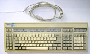 Northgate Omnikey/PLUS Vintage Mechanical Keyboard TESTED White Alps SKCM Clicky - Photo 1/10