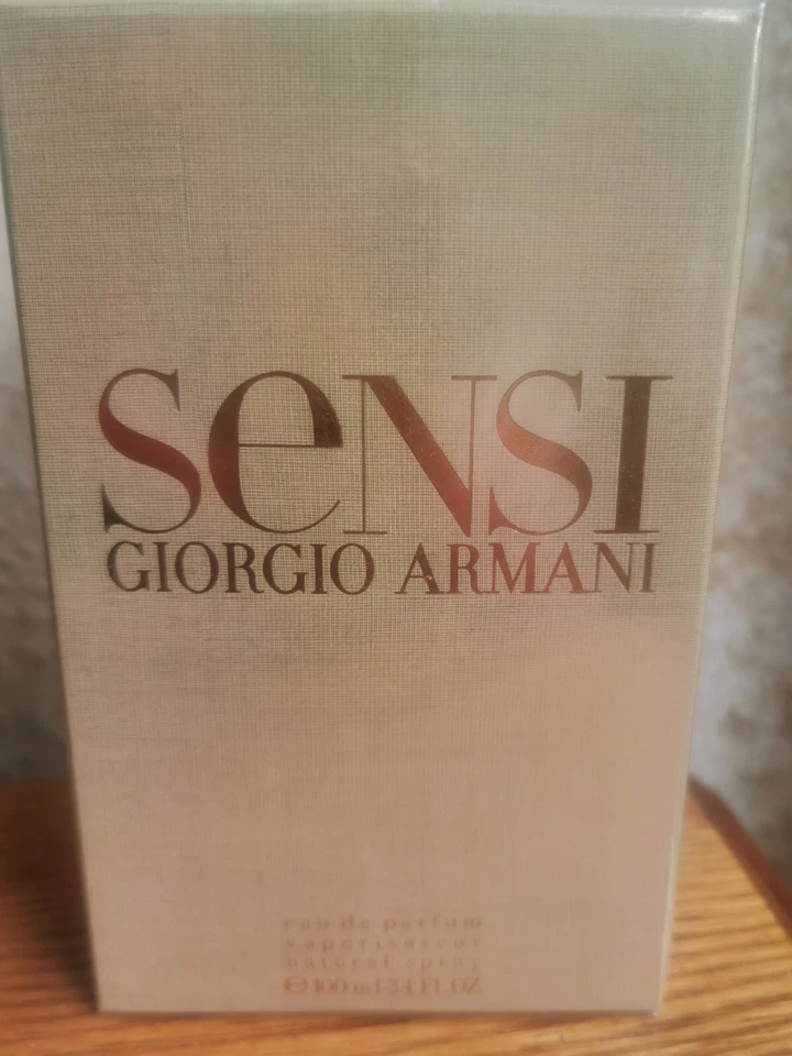 SENSI  GIORGIO Armani Eau De PARFUM 100ml  NEU OVP!!! Rarität Original VINTAGE  - Bild 1 von 4
