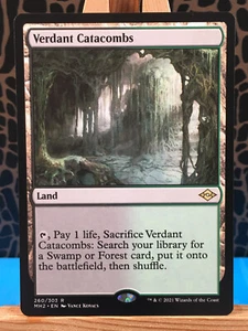 MTG - Verdant Catacombs. Modern Horizons 2. Rare - Black & Green Fetch Land. - Picture 1 of 2