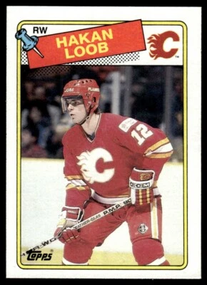 1988-89 Topps Hakan Loob - Image 1 of 2