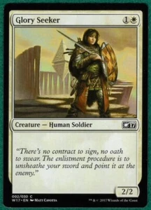 Glory Seeker - Welcome Deck 2017 W17 #002 - Magic: The Gathering MTG Card - Picture 1 of 2