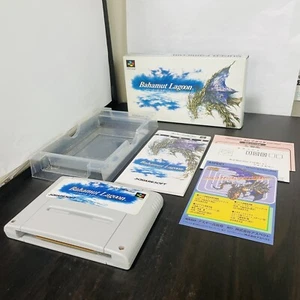 Bahamut Lagoon Nintendo Super Famicom Square Soft 1996 Japanese Ver SHVC-P-AXBJ - Picture 1 of 24