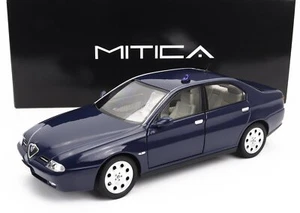 MODELLINO AUTO STATICO ALFA ROMEO 166 DECALS CARABINIERI GDF POLIZIA 1998 1/18 - Foto 1 di 11