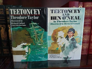 Teetoncey / & Ben O'Neal_Theodore Taylor_HCDJ_1st Editions_Ex-library_Very Good - Imagen 1 de 15