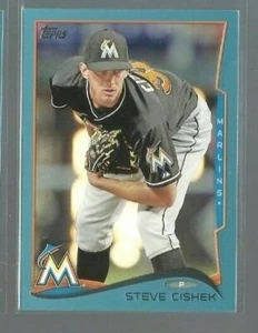2014 Topps Wal-Mart Blue Border #305 Steve Cishek (ref 91332) - Picture 1 of 1