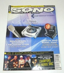MAGAZINE SONO Mag L'OFFICIEL DU SON ET DE LA LUMIÈRE Novembre 2002 N° : 274 . - Foto 1 di 5