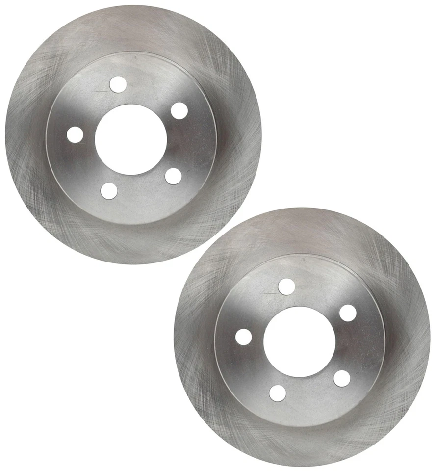 Pair Set 2 Front Disc Brake Rotors 1-1/2" Long Stud ACDelco For Jeep TJ Cherokee - Image 1 of 1