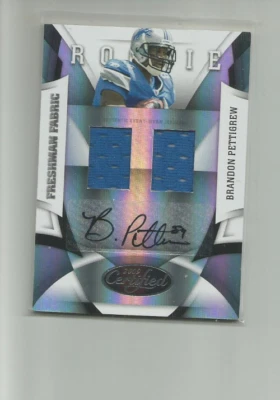 2009 CERTIFIED #231 BRANDON PETTIGREW  JERSEY  AUTO  RC  246/399   F118 - Image 1 of 2