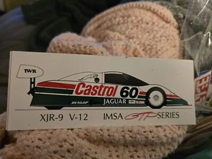 Castrol 60 XJR-9 V-12 Jaguar IMSA Series Sticker - Picture 1 of 1