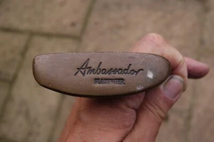 t SLAZENGER Ambassador Vintage Bronze Putter 35" - Picture 1 of 5