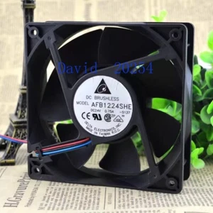 Delta AFB1224SHE 12038 24V 0.75A 12CM Ventilador Inversor Alto Volumen Aire - Imagen 1 de 9