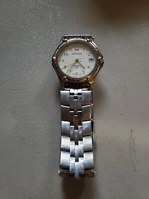 Reloj Pulsera Wenger Hecho en Suiza 093-0690 Mujer Fecha Diseño SMT Batería Nueva Foto 1 de 4