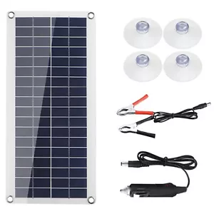 Flexible Solar Panel Kit for Curved Surfaces for Camping and Emergencies - Bild 1 von 14