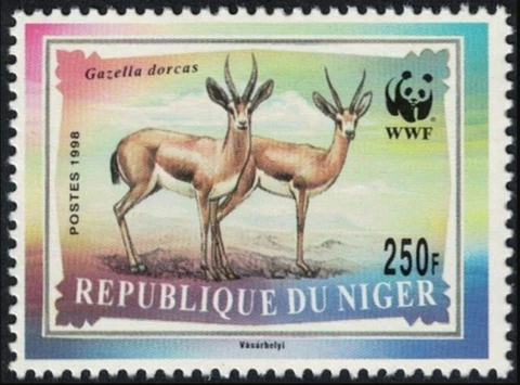 Niger #YT1166 MNH 1998 Dorcas Gazelle [985 Mi1460] Cover