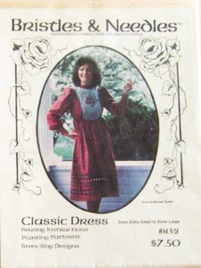 1983 Cerdas y Agujas "Vestido Clásico" Tallas XS-XL Patrón de Costura #832 - ¡Nuevo! - Imagen 1 de 3