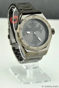 NWT Limited Pristine Watch GUESS Black Stainless Steel Chain New G11918G1 - Bild 1 von 1