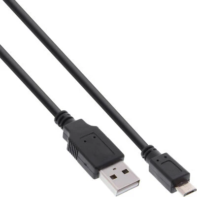 InLine Micro-USB 2.0 Kabel, Schnellladekabel,USB-A Stecker/Micro-B St., 0,3-5m - Bild 1 von 3