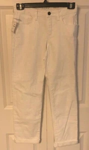 GapKids 1969 Boyfit White Jeans w/ Embroidery - Size 16 Slim - Picture 1 of 5