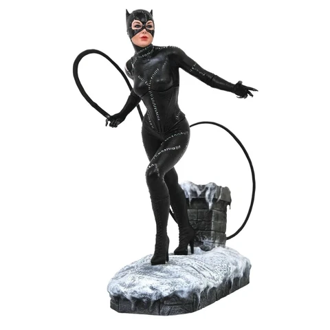 Diamond Select Toys DC Gallery Batman Returns Movie Catwoman Statue Diorama Cover