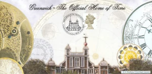 1st Millennium Definitive GB Bradbury FDC Greenwich London 2000 (136105) - Bild 1 von 1