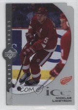 1997-98 Upper Deck Ice Lethal Lines Nicklas Lidstrom #L10-C HOF