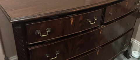 Charak & Company, Boston Antique Dresser and Mirror set, circa 1925 Cover