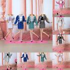 Plaid Fashion Clothes For 11" Doll Outfit 1/6 Accessories Set Skirt w n E3W7