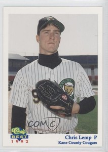 1992 Classic Best Kane County Cougars Chris Lemp #11