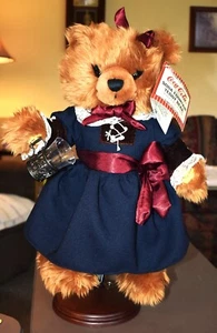 Coca-Cola Soda Fountain Teddybär #HH0205 Tessie Bear 1 Sammlung, neuwertig - Bild 1 von 18