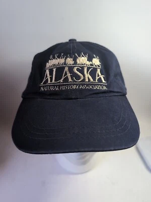 Alaska Asociación de Historia Natural Azul Marino HEADSHOTS Gorra Sombrero Animal Béisbol  Foto 1 de 4