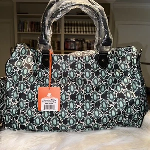 AMERICAN BLING WEEKENDER BAG BY MONTANA WEST GORGEOUS!! - Picture 1 of 3