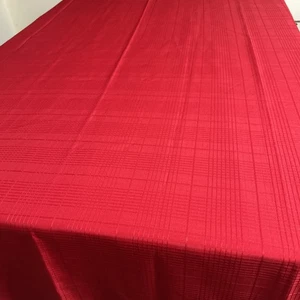 Holiday Textile Collection – Vintage Stripe Tablecloth – 60” x 142” - Picture 1 of 6