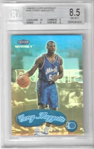 BGS ~ 1999-00 FLEER MYSTIQUE COREY MAGGETTE ROOKIE CARD #105 ~ 0001/2999 UNIQUE - Picture 1 of 2