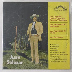 JUAN SALAZAR - LOS COYOTES DE RIO BRAVO -  1981 MEXICAN LP PROMO, NORTEÑO - Picture 1 of 5