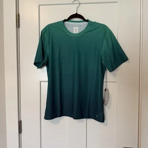 NEU Shredly Beyond Tech T-Shirt Deep Sea Ombré grün Damengröße 2XL 68 $ Radfahren - Bild 1 von 5