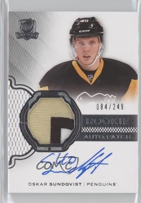 2016-17 Upper Deck The Cup /249 Oskar Sundqvist #169 RPA Rookie Patch Auto RC - Image 1 of 2