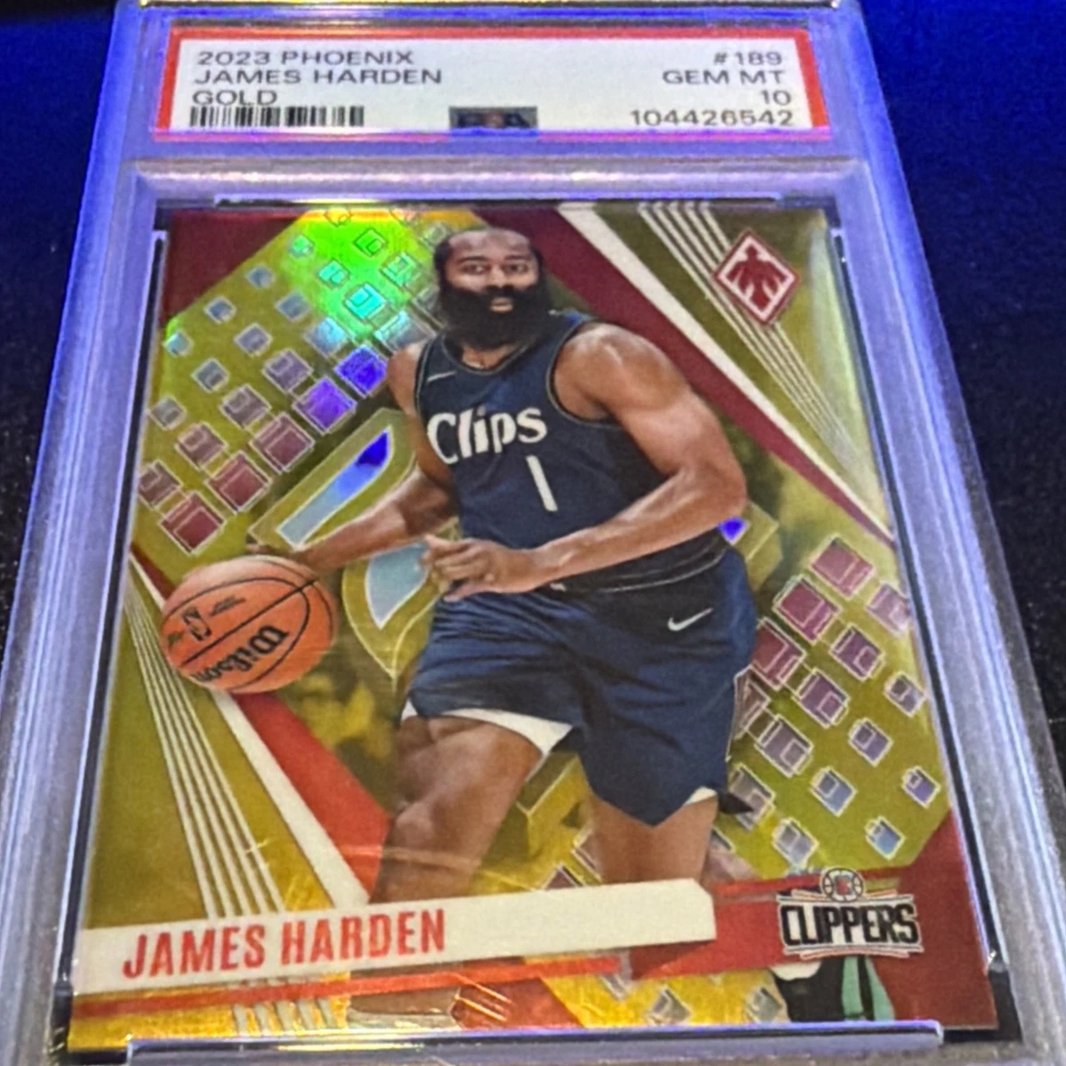 Panini James Harden Basketball Serial Numbered Sports Trading Card